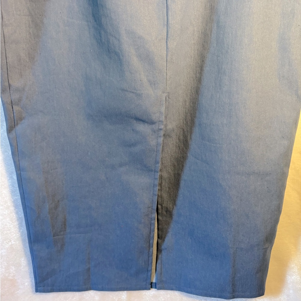 NANA’S Milano Denim Corset Top and Midi Pencil Skirt Set - Picture 15 of 16